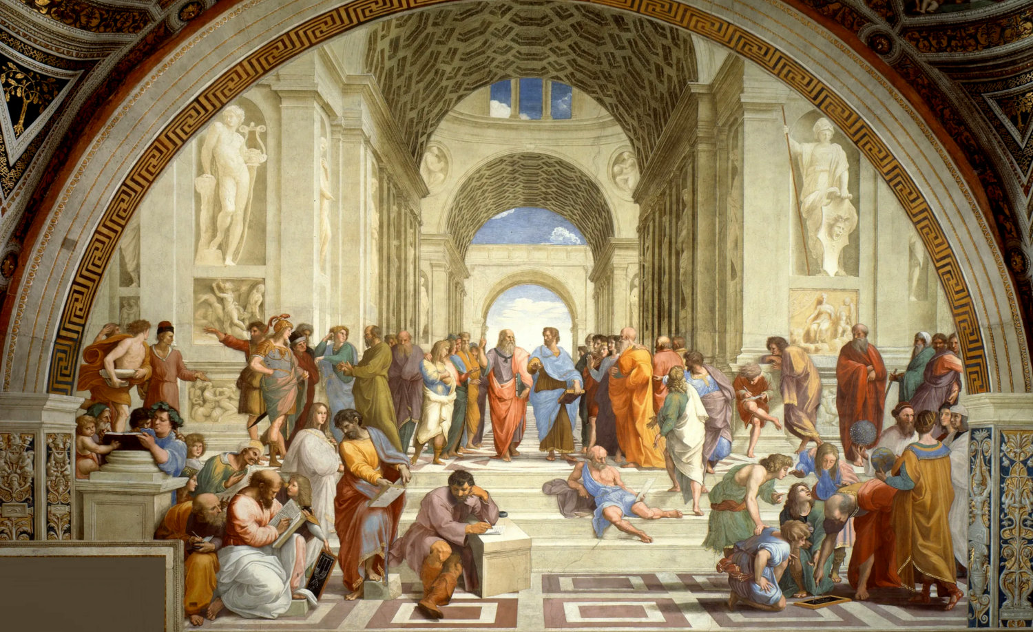 Raphael, The School of Athens, painting